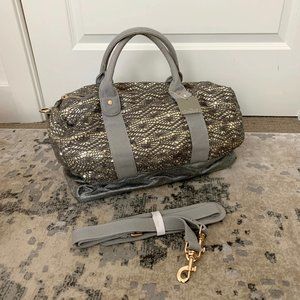 NWT Anthropologie Deux Lux Audina Weekender Bag